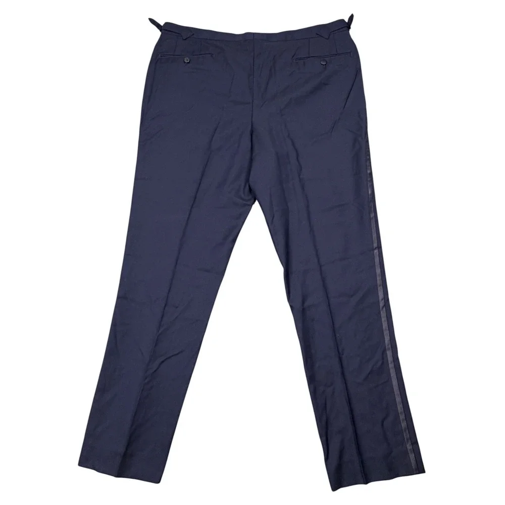Suitsupply Cagliari Int Tuxedo Trousers Men EU 44 US 38X31 Navy Blue Wool